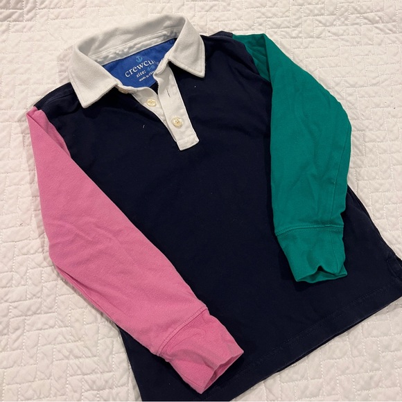 Boys Crewcuts Long Sleeve Polo - Picture 3 of 4